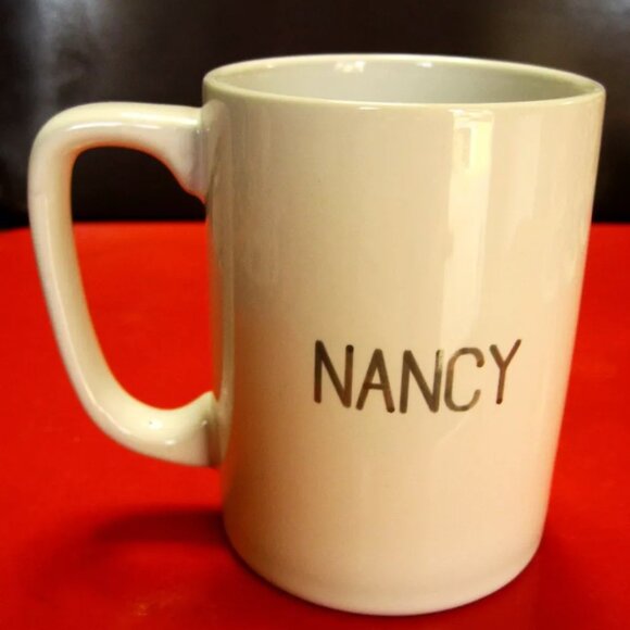 Keebler Elf Lipton Souper Club Cup Personalized with the name Nancy on the back - Picture 2 of 3
